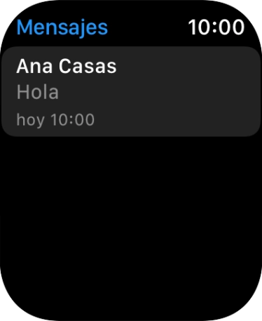 Pulsar un SMS.
