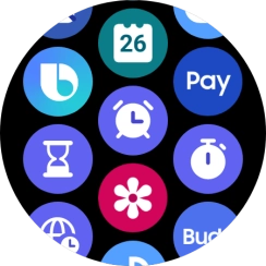 Pulsa el icono de Bixby.