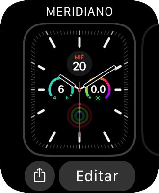 Desliza el dedo hacia la izquierda por la pantalla.