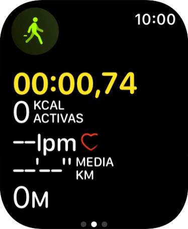 Deslizar el dedo hacia la derecha desde la parte izquierda de la pantalla.