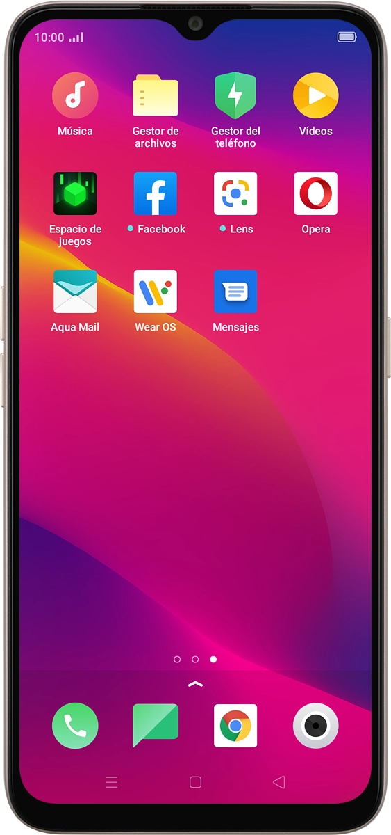 En el teléfono: Pulsa Wear OS.