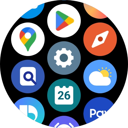 Pulsa el icono de Google Maps.