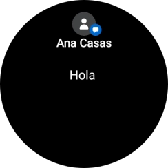 Pulsa la notificación deseada para abrirla.