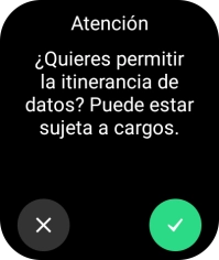 Pulsa el icono de aceptar.