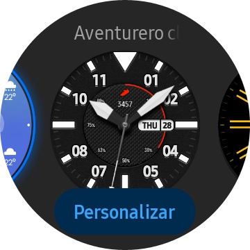 Pulsa Personalizar.