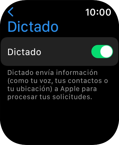 Pulsar el indicador junto a 
