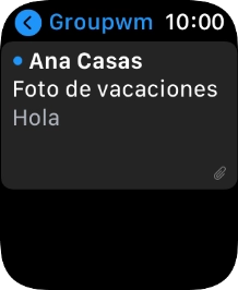 Pulsa la flecha hacia la izquierda.