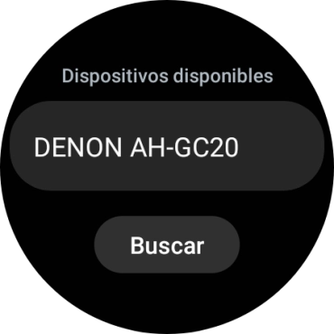 Pulsa el dispositivo deseado.