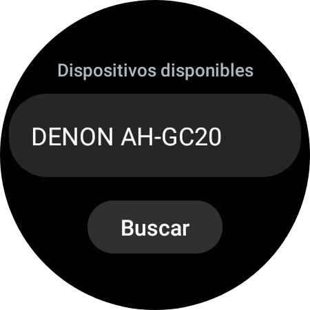 Pulsa el dispositivo deseado.