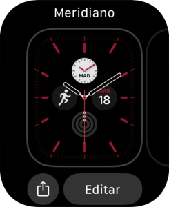 Deslizar el dedo hacia la izquierda por la pantalla.