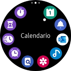 Pulsa el icono de reproductor de música.