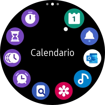 Pulsa el icono de reproductor de música.