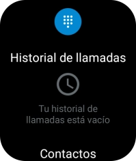 Pulsa el icono de teclado e introduce el número deseado.