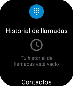 Pulsa el icono de teclado e introduce el número deseado.