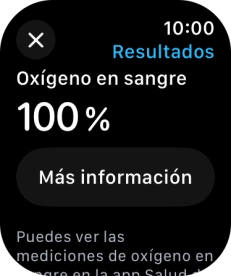 Tu resultado aparece en la pantalla.