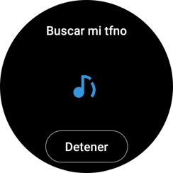 Pulsa Detener cuando hayas encontrado el teléfono.