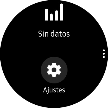 En la pantalla aparece el número de pasos que has dado hoy.