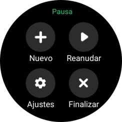 Pulsa Finalizar para terminar la actividad.