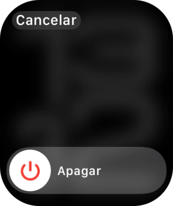 Pulsa el icono de apagar y arrástralo hacia la derecha.