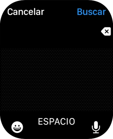 Pulsar el icono de micrófono para activar la entrada de voz.