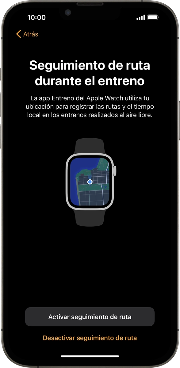 Pulsar el ajuste deseado.