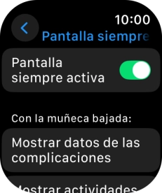 Pulsa el indicador junto a 