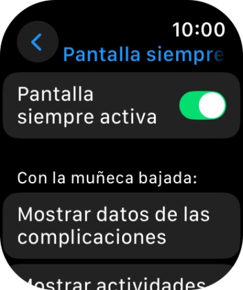 Pulsa el indicador junto a 