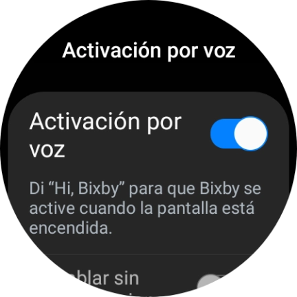 Pulsa el indicador junto a 