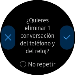 Pulsa el icono de aceptar.