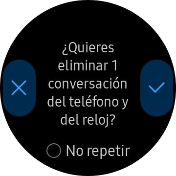 Pulsa el icono de aceptar.