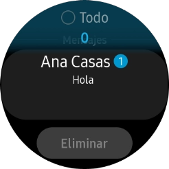 Pulsa el mensaje deseado.