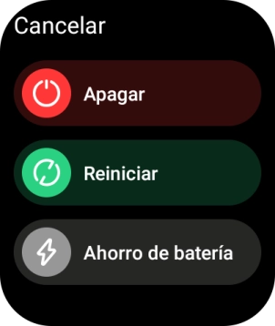 Pulsa el icono de reiniciar y arrástralo hacia la derecha.