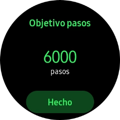 Gira el bisel hacia la derecha o la izquierda para seleccionar el objetivo deseado.