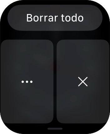 Pulsa el icono de borrar para eliminarla.