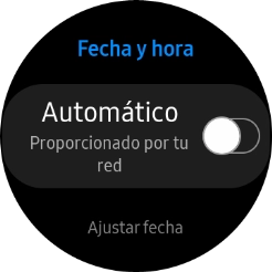Pulsa Ajustar fecha.