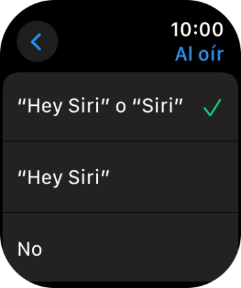 Pulsa el ajuste deseado para activar o desactivar la función.