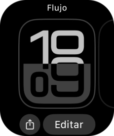 Desliza el dedo hacia la izquierda por la pantalla.