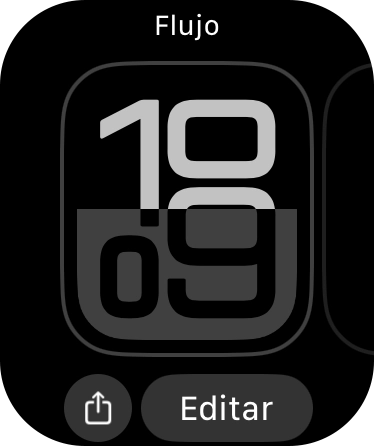 Desliza el dedo hacia la izquierda por la pantalla.