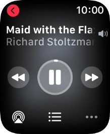 Gira la Digital Crown para seleccionar el volumen deseado.