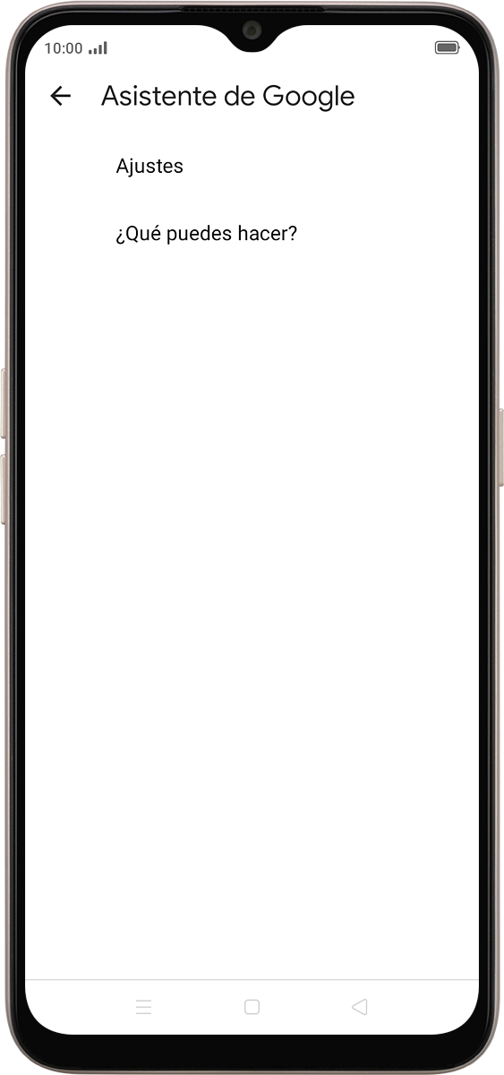 En el teléfono: Pulsa Ajustes.