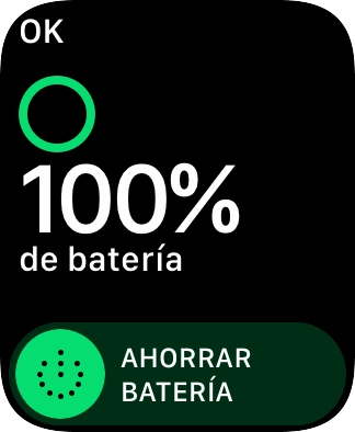 Pulsa el icono de encender y arrástralo hacia la derecha.