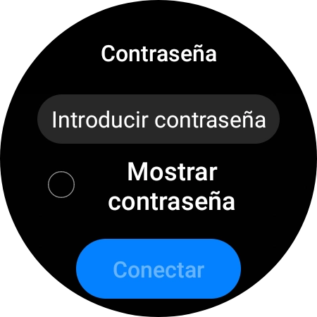 Pulsa Introducir contraseña.
