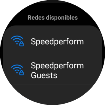 Pulsa la red wifi deseada.