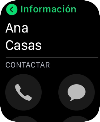Pulsa el icono de realizar llamadas.