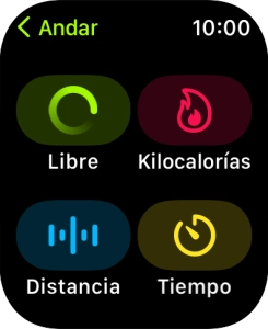Pulsar la Digital Crown las veces que sean necesarias para regresar al menú principal.