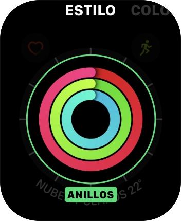 Pulsa dos veces la Digital Crown para regresar a la pantalla de inicio.