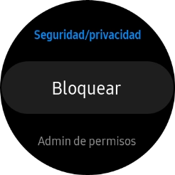 Pulsa Bloquear.