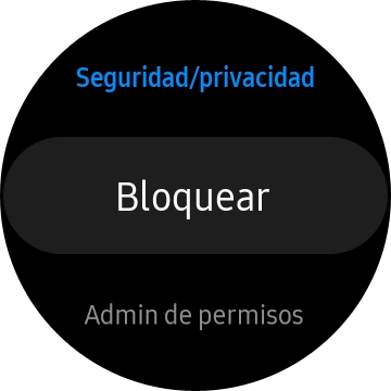 Pulsa Bloquear.