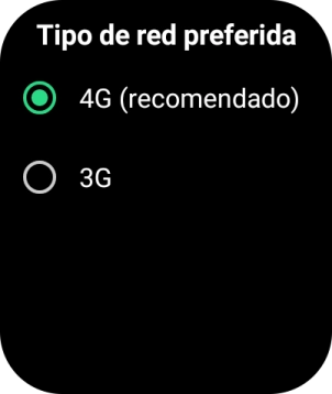 Pulsa el ajuste deseado.