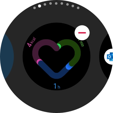 Pulsa el icono de eliminar widgets.